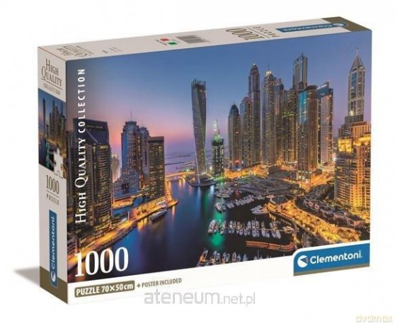CLEMENTONI 1000 el. Compact Dubai [PUZZLE]