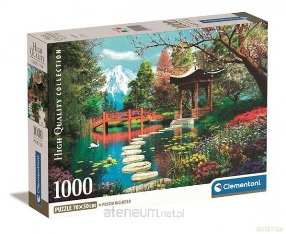 CLEMENTONI 1000 el. Compact Fuji Garden [PUZZLE]