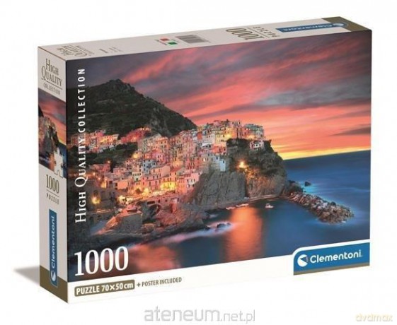 CLEMENTONI 1000 el. Compact Manarola [PUZZLE]