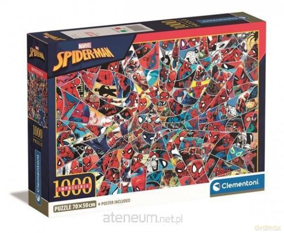 CLEMENTONI  1000 el. Compact Spider-man [PUZZLE]
