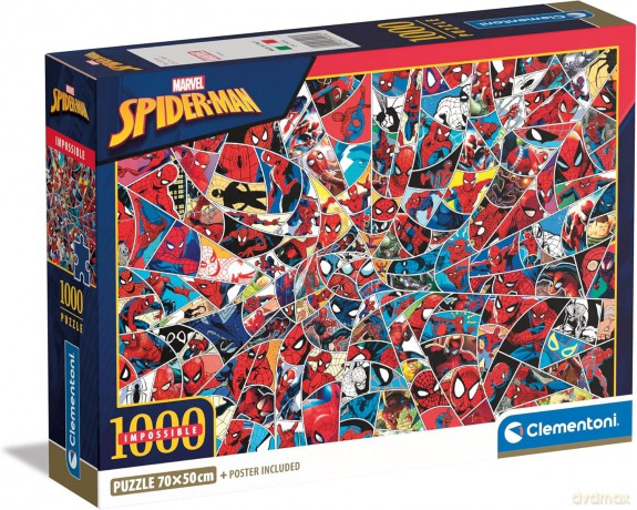 CLEMENTONI  1000 el. Compact Spider-man [PUZZLE]