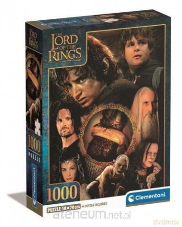 CLEMENTONI  1000 el. Compact The Lord of the Rings [PUZZLE]