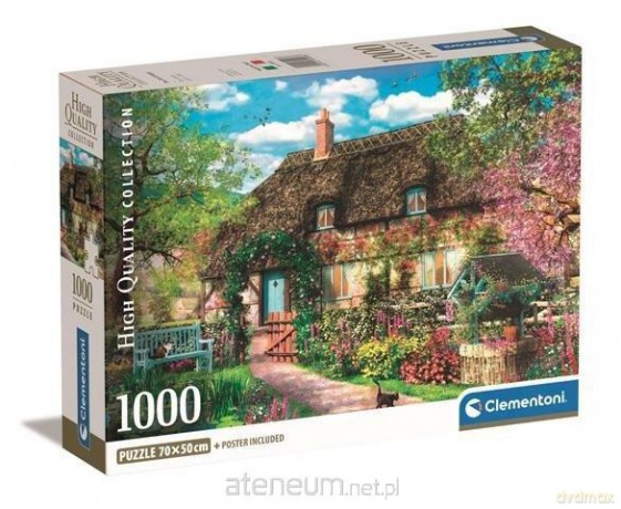 CLEMENTONI 1000 el. Compact The old cottage [PUZZLE]