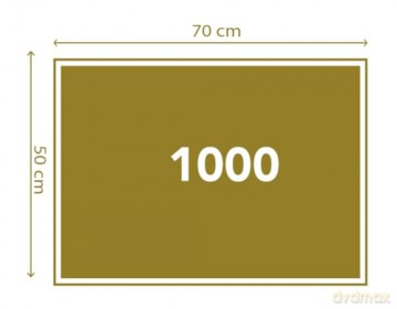 CLEMENTONI 1000 el. Compact Zero calcare [PUZZLE]