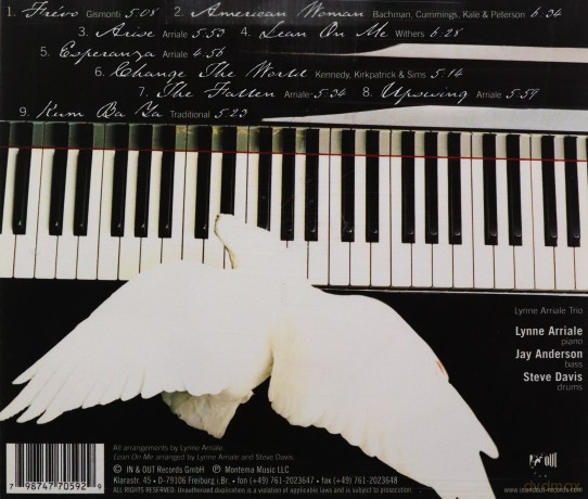 Arriale, Lynne Trio (J. Anderson, S. Davis): Arise [CD]