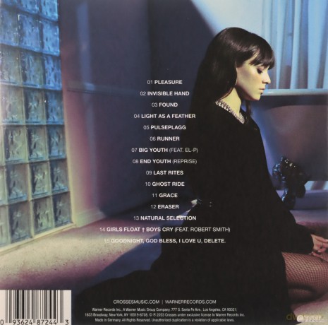 Crosses: Goodnight, God Bless, I Love U, Delete. [CD]