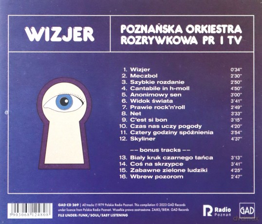 Poznańska Orkiestra Rozrywkowa Pritv: Wizjer [CD]