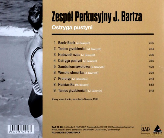 Zespół Perkusyjny Jerzego Bartza: Ostryga Pustyni [CD]