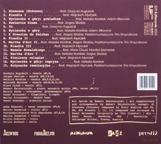 Robert Świstelnicki: Piosenki Miłosne Wczesnej Postkomuny i Późnego Kapitalizmu I [CD]
