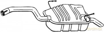 Bosal 190-905 Tłumik końcowy Peugeot Fiat Citroen Lancia