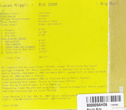Niggli, Lucas Zoom (N. Wogram, P. Schaufelberger): Rough Ride [CD]