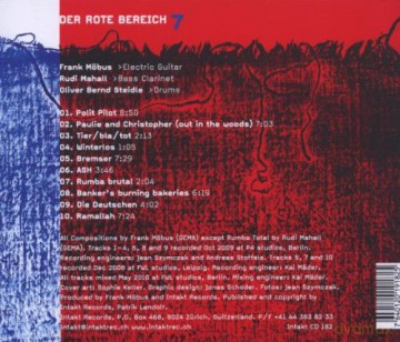 Der Rote Bereich (F. Möbus, R. Mahall, O. Steidle): 7 [CD]
