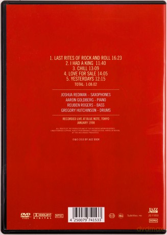 Redman, Joshua (A. Goldberg, R. Rodgers, G. Hutchinson): Love for Sale / Live in Tokyo [DVD]