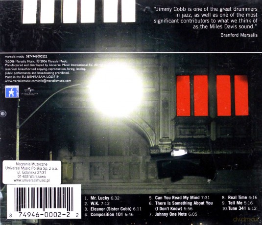 Jimmy Cobb: Marsalis Music Honors [CD]