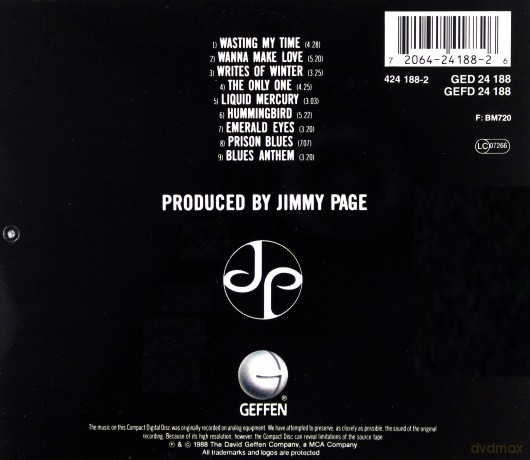 Jimmy Page: Outrider [CD]