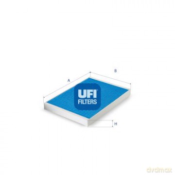 UFI 34.312.00 Filtr, wentylacja przestrzeni pasażerskiej Porsche