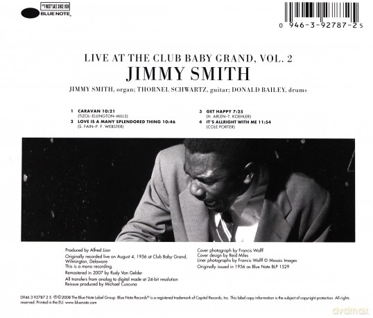 Jimmy Smith: Live At The Baby Grand Vol.2 (RVG) [CD]