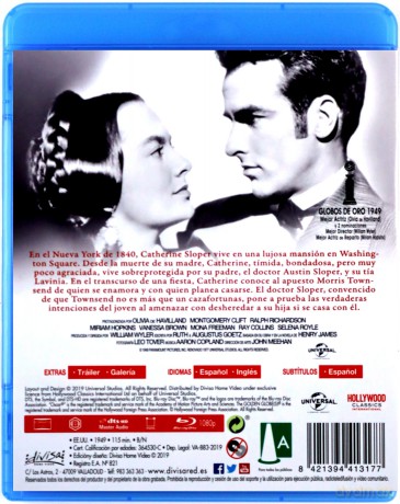 The Heiress (Dziedziczka) [Blu-Ray]