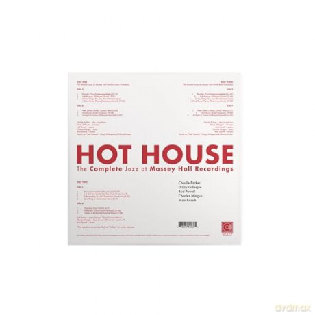 Hot House: The Complete Jazz At Massey Hall Recordings [3xWinyl]