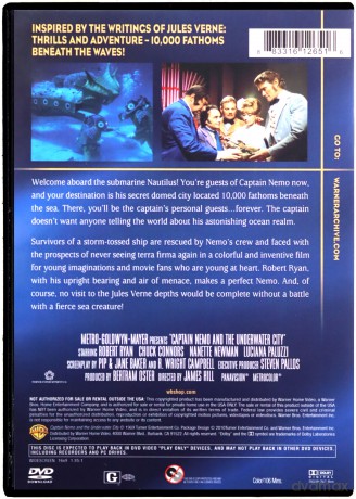 Captain Nemo and the Underwater City (Kapitan Nemo i podwodne miasto) [DVD]