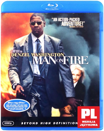 Człowiek w ogniu [Blu-Ray]