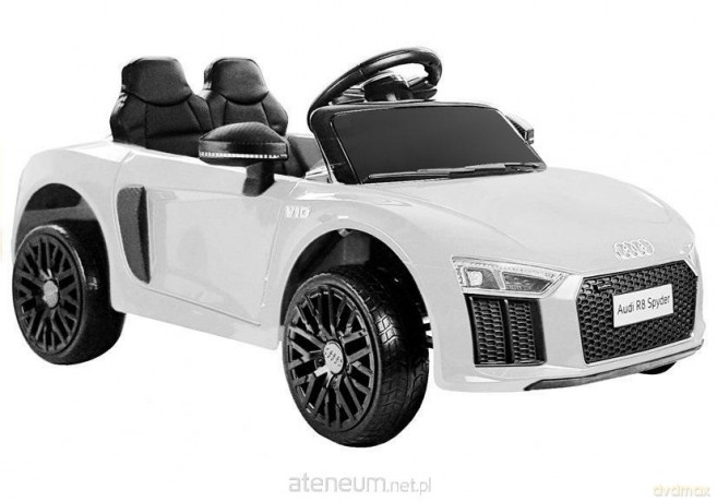 Auto Audi R8 Spyder biały