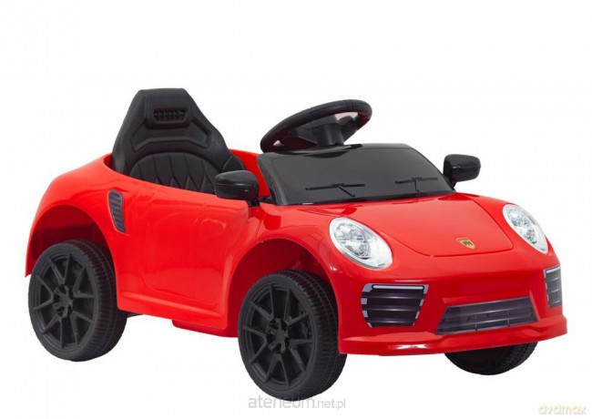 Auto na akumulator WMT-666 czerwone
