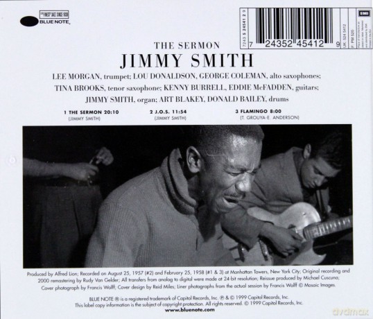 Jimmy Smith: The Sermon [CD]