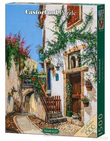 CASTORLAND 1500 el. Italian Alley, Magdalena Kępka [PUZZLE]