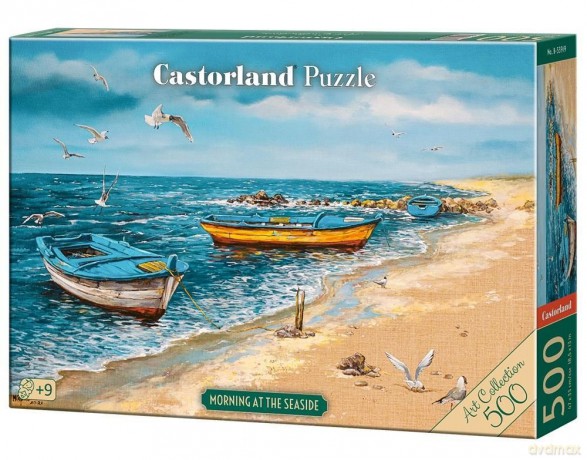 CASTORLAND 500 el. Morning at the Seaside, Magdalena Kępka [PUZZLE]