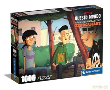 CLEMENTONI 1000 el. Compact Zero Calcare [PUZZLE]