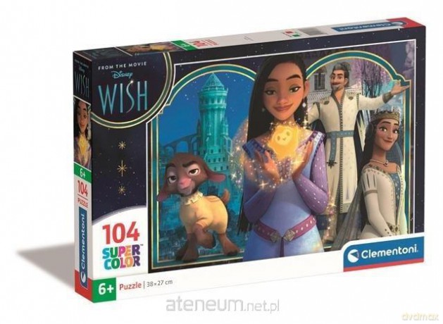 CLEMENTONI 104 el. Super Kolor Wish [PUZZLE]
