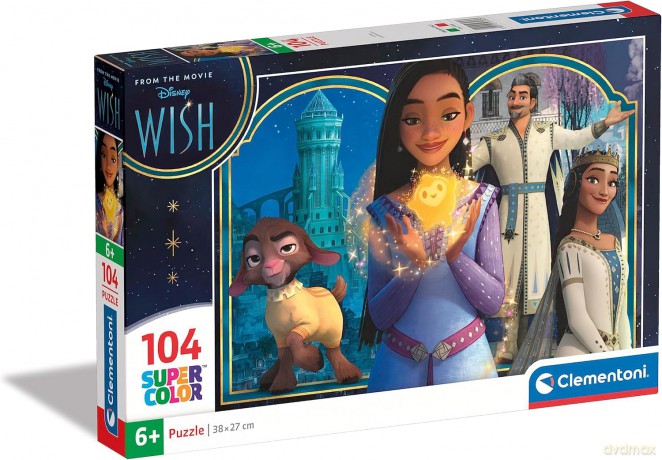 CLEMENTONI 104 el. Super Kolor Wish [PUZZLE]