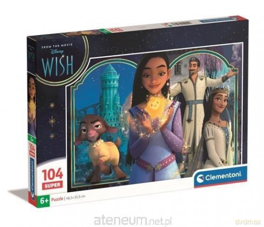 CLEMENTONI 104 el. Super Kolor Wish [PUZZLE]