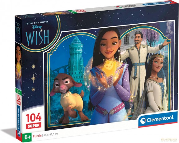 CLEMENTONI 104 el. Super Kolor Wish [PUZZLE]