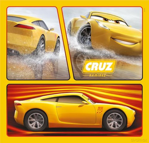 CLEMENTONI 3x48 el. Super Kolor Cars [PUZZLE]