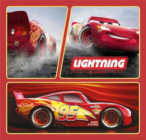 CLEMENTONI 3x48 el. Super Kolor Cars [PUZZLE]