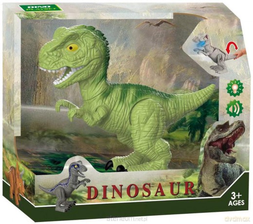 Dinozaur ze światłem i dźwiękiem [FIGURKA]