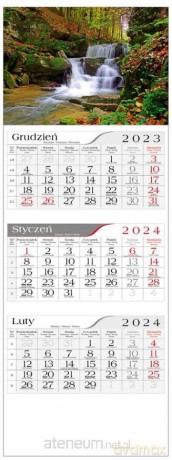 Kalendarz 2024 Trójdzielny Strumień [KALENDARZ]