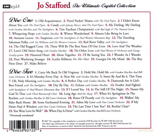 Jo Stafford: The Ultimate Capitol Collection [2CD]
