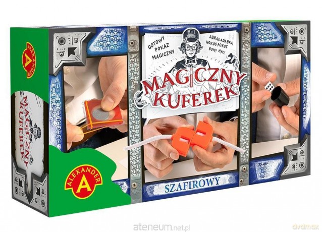Magiczny kuferek - szafirowy