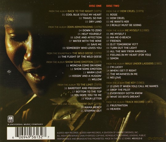 Joan Armatrading: Love And Affection [2CD]