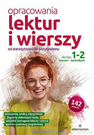 Opracowania lektur i wierszy dla klas 1-2 LO [KSIĄŻKA]