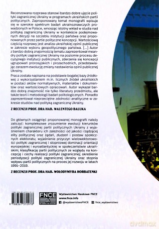 Ukraińskie partie polityczne wobec polityki.. - Paweł Pietnoczka [KSIĄŻKA]