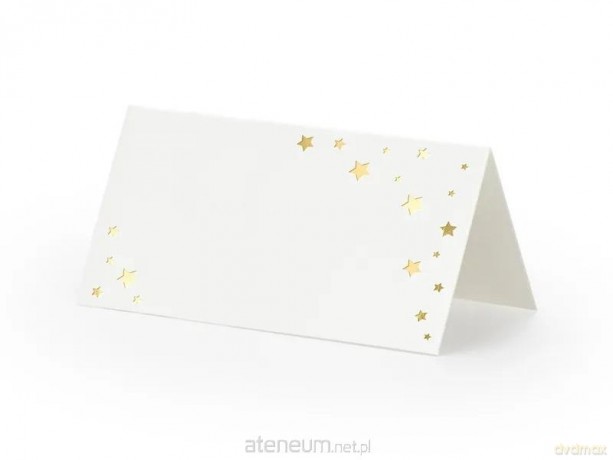 Wizytówki na stół Let's Celebrate 9,5x5,5cm 10szt