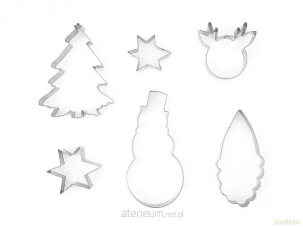 Wykrawacze do ciastek Merry Christmas 6szt