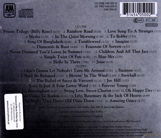 Joan Baez: Diamonds [2CD]