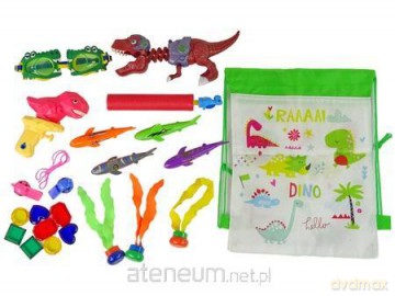 Zestaw zabawek do nurkowania dinozaur