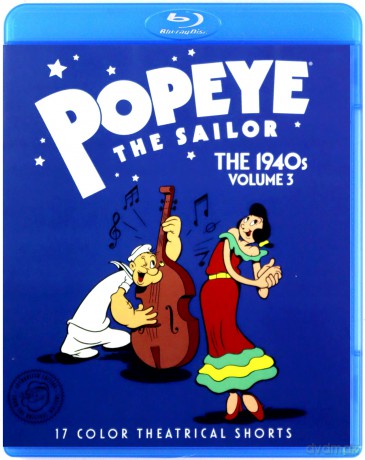 Popeye the Sailor: The 1940s, Volume 3 [Blu-Ray]