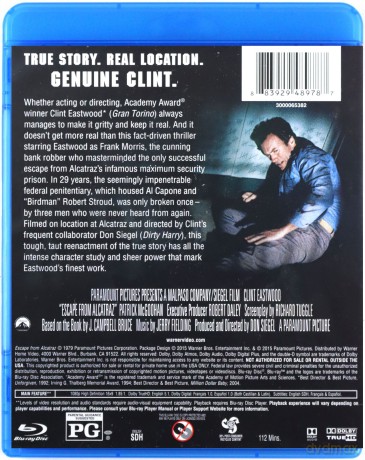 Escape from Alcatraz (Ucieczka z Alcatraz) [Blu-Ray]